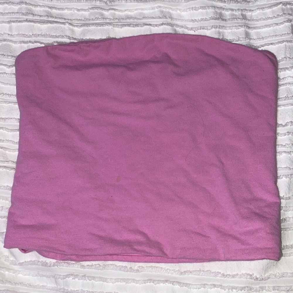 Brandy Melville pink tube top